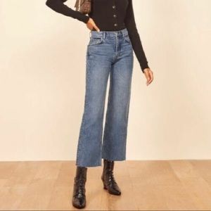 Reformation Fawcett Jean Sydney Straight Leg